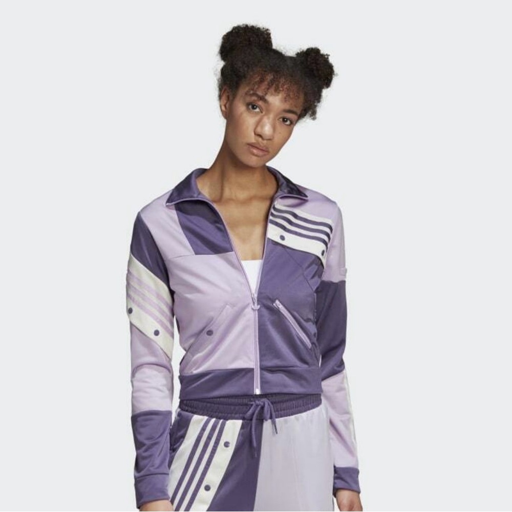 Adidas x Danielle Cathari Purple Track Jacket